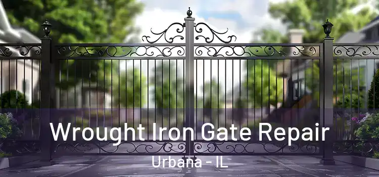 Wrought Iron Gate Repair Urbana - IL